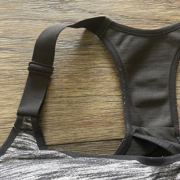 Victoria Secret Sports Bra 38DD Black & Grey - Picture 3 of 6